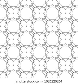 Seamless ornamental vector pattern