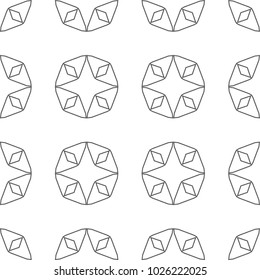 Seamless ornamental vector pattern