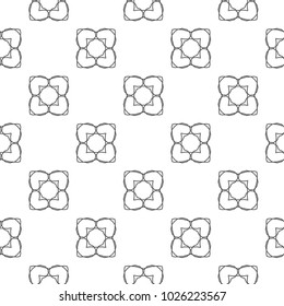 Seamless ornamental vector pattern