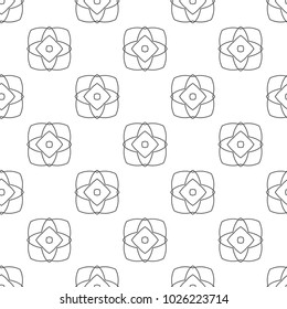 Seamless ornamental vector pattern