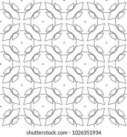 Seamless ornamental vector pattern