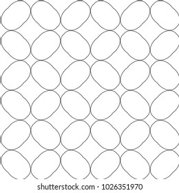 Seamless ornamental vector pattern
