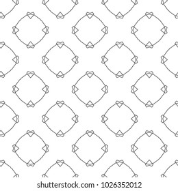Seamless ornamental vector pattern