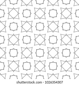 Seamless ornamental vector pattern
