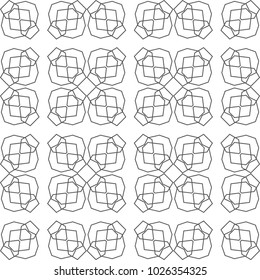 Seamless ornamental vector pattern