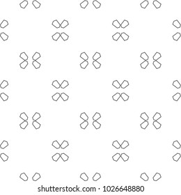 Seamless ornamental vector pattern