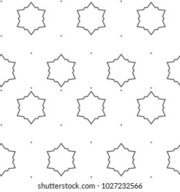 Seamless ornamental vector pattern