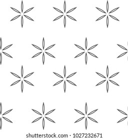 Seamless ornamental vector pattern