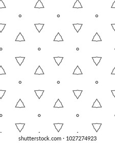 Seamless ornamental vector pattern