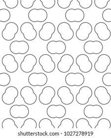 Seamless ornamental vector pattern