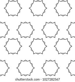 Seamless ornamental vector pattern