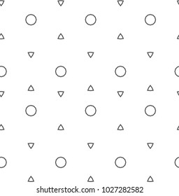 Seamless ornamental vector pattern
