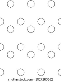 Seamless ornamental vector pattern