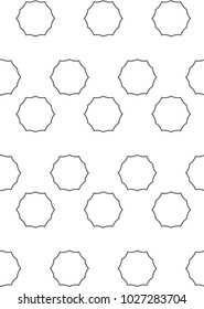 Seamless ornamental vector pattern