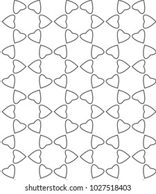 Seamless ornamental vector pattern