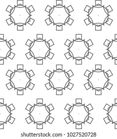 Seamless ornamental vector pattern