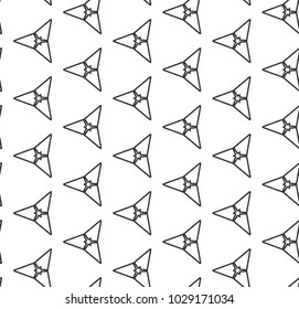 Seamless ornamental vector pattern
