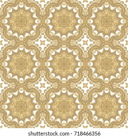 Seamless ornamental vector pattern