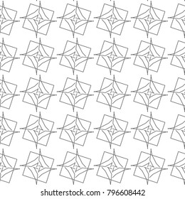 Seamless ornamental vector pattern