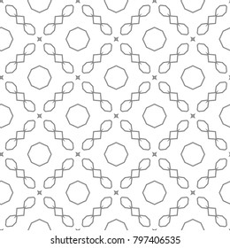 Seamless ornamental vector pattern
