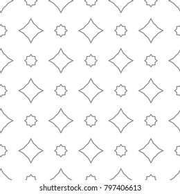 Seamless ornamental vector pattern