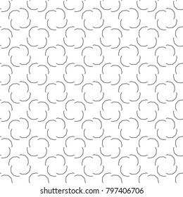 Seamless ornamental vector pattern