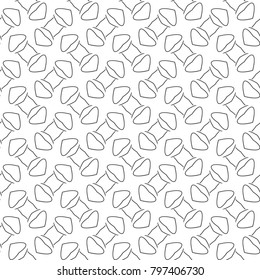 Seamless ornamental vector pattern