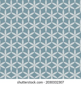 Seamless ornamental vector patterns on a colored background. Modern line art illustrations for wallpapers, flyers, covers, banners, minimalistic ornaments, backgrounds.
