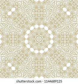 Seamless ornamental vector texture