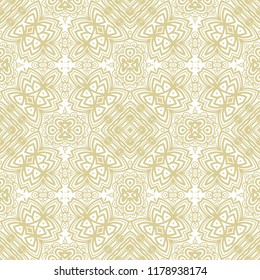 Seamless ornamental vector texture