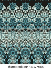 Seamless ornamental vector texture, laced pattern