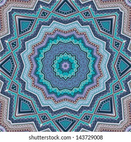 Seamless ornamental vector texture, oriental style