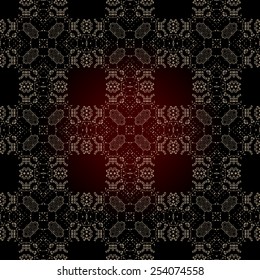 Seamless ornamental wallpaper