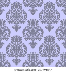 Seamless ornate damask Pattern in retro Style