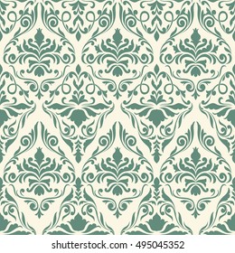 Seamless ornate decorative pattern