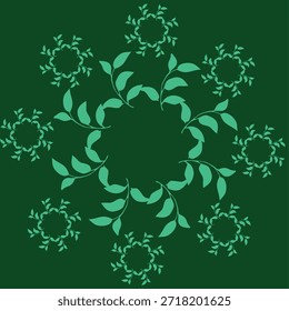 Obra de arte de diseño de patrón floral ornamentado sin costuras .