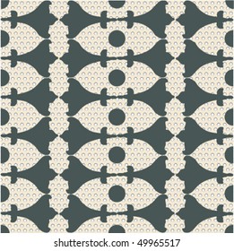 seamless ornate metal pattern