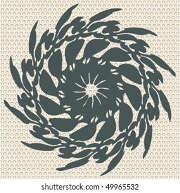 seamless ornate metal pattern