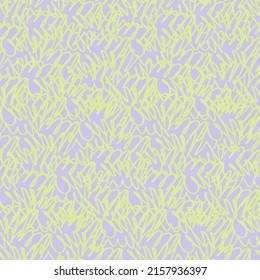 Seamless oscillogram-like pattern with curved lines. Endless repeating hand drawn pattern made by felt tip pen for surface design and other design projects