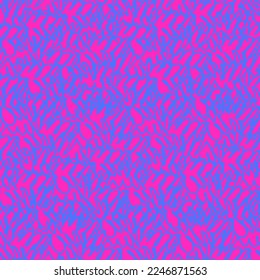 Seamless oscillogram-like pattern with curved lines. Endless repeating hand drawn pattern made by felt tip pen for surface design and other design projects