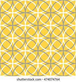 Seamless overlapping circles pattern 