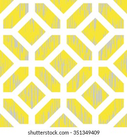 Seamless Overlapping Octagons Pattern Background Tile