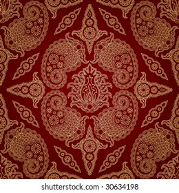 seamless with paisley