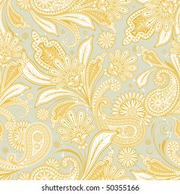seamless with paisley