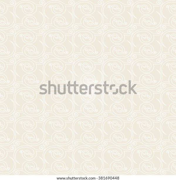 Seamless Paisley background in beige colors.\
Elegant Hand Drawn pattern. Floral traditional eastern motifs.\
Vector illustration