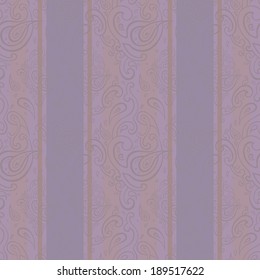 Seamless Paisley background. Elegant Hand Drawn vector pattern.