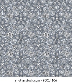 Seamless paisley and floral pattern-model for design of gift packs, patterns fabric, wallpaper, web sites, etc.