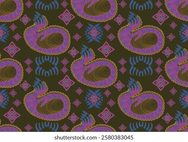 seamless paisley flower pattern design for fabric mobile wallpaper gift wrap background cloth carpet floor scrap book 