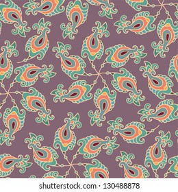 seamless paisley form