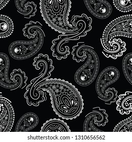 seamless paisley ornament